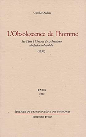 L'Obsolescence de l'homme